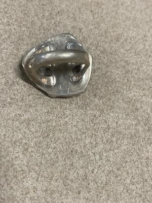 Vintage Turquoise and sterling small size ring