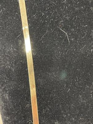 Sterling herringbone necklace