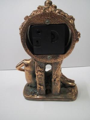 Shanghai China Mantle Battery Operated Clock Approx 11" Tall