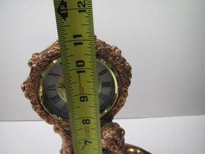 Shanghai China Mantle Battery Operated Clock Approx 11" Tall