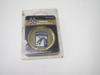 XVIII Airborne Corps Fort Bragg NC Challenge Coin