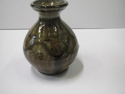 Vintage Daniel Johnston Seagrove NC Pottery Vase Approx 5 1/2" Tall