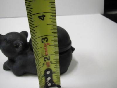 Cast Iron Pig Bell Counter Service Table Front Desk BBQ Dinner Bell Approx 3 1/2" Tall
