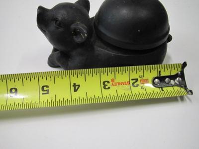 Cast Iron Pig Bell Counter Service Table Front Desk BBQ Dinner Bell Approx 3 1/2" Tall