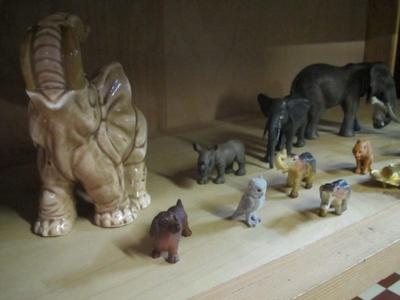 Collectible Animal Figurines Approx 1" To 5" Tall