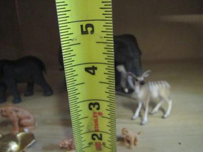 Collectible Animal Figurines Approx 1" To 5" Tall