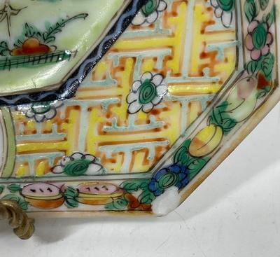 Asian Chinoiserie Lot - plates, cups mismatched