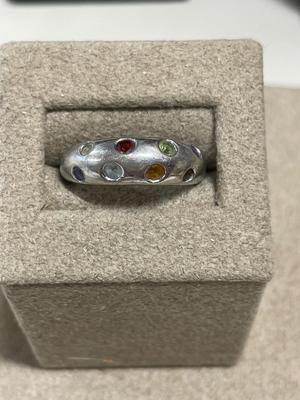 Multi stone 925 ring