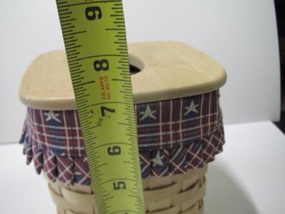Longaberger Wood Crafts Tissue Box