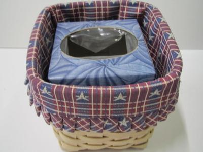 Longaberger Wood Crafts Tissue Box