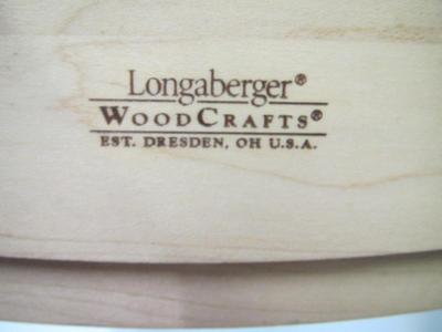 Longaberger Wood Crafts Tissue Box
