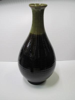 Hand Made Glazed Signed Vase