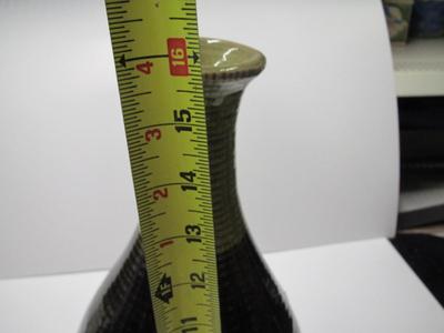 Hand Made Glazed Signed Vase