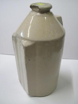 Antique Stoneware Foot/Bed Warmer Chas E. Brauer Approx 12 1/4" Tall