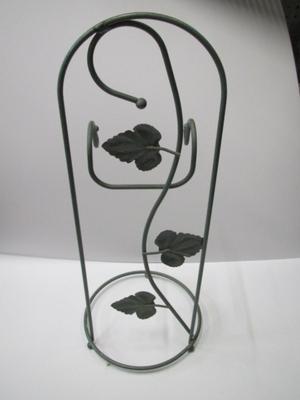 Metal Rack Leaf Decorations Approx 24" Tall