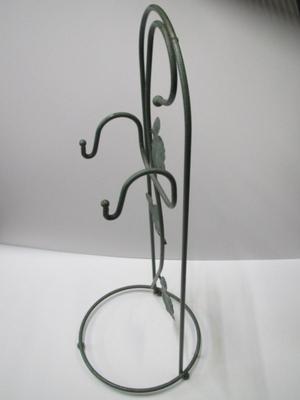 Metal Rack Leaf Decorations Approx 24" Tall