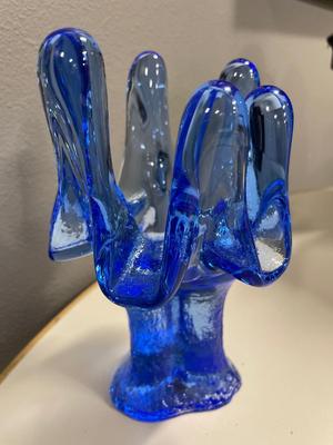 Randsfjordglass made in Norway Handblown vase