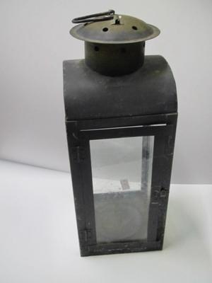 Black Starlight Candle Lantern Approx 16 1/2" Tall