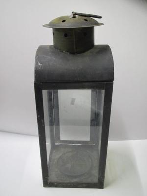 Black Starlight Candle Lantern Approx 16 1/2" Tall