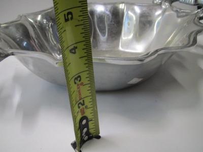 Holland Boone Polished Pewter Metal Bowl Approx 15" x 10" x 3 1/2"
