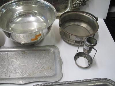 Assortment Of Silver Plated Serving Dishes