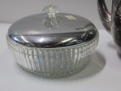 Assortment Of Silver Plated Serving Dishes