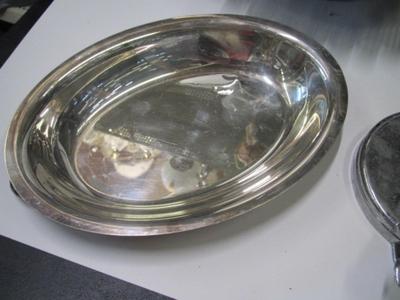 Assortment Of Silver Plated Serving Dishes