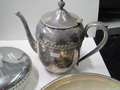Assortment Of Silver Plated Serving Dishes
