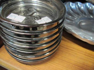 Assortment Of Silver Plated Serving Dishes