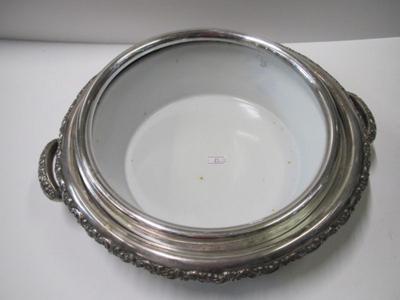 Vintage Meriden B. Company Silverplate Lidded Serving Casserole Dish