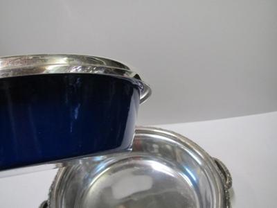 Vintage Meriden B. Company Silverplate Lidded Serving Casserole Dish