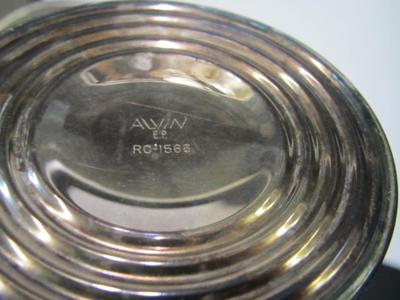 Vintage Alvin Silverplate RC 1566 Footed Compote Dish