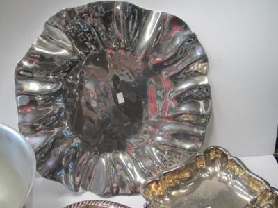 Collection Of Silver Plated Serving Dishes