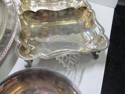 Collection Of Silver Plated Serving Dishes