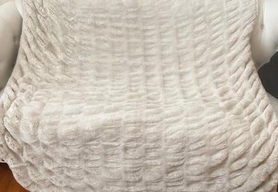 Snuggle under this super soft, comfortable blanket as you watch tv!