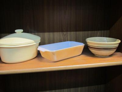 Stoneware & Anchor Hocking Dishes