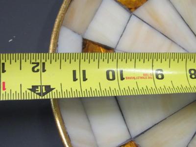 Mosaic Glass 12" Plate