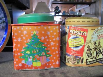Vintage Tin Canisters
