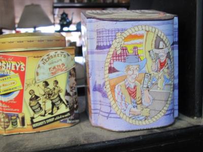 Vintage Tin Canisters