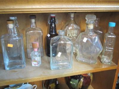 Vintage Glass Bottles