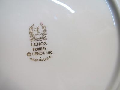 Lenox Promise Made In USA China