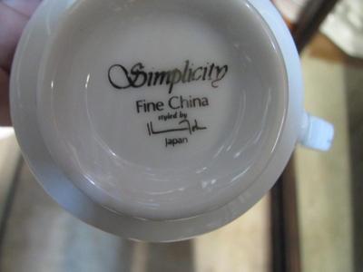 Simplicity Fine China Styled By Japan