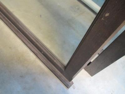Made In The USA Wood Framed Mirror Approx 52 1/2" x 35 1/2"