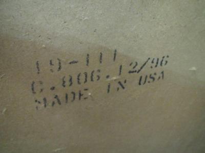 Made In The USA Wood Framed Mirror Approx 52 1/2" x 35 1/2"