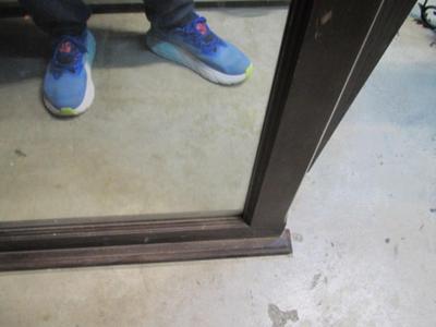Made In The USA Wood Framed Mirror Approx 52 1/2" x 35 1/2"