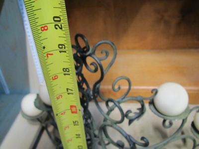 Cast Iron Candle Candelabra
