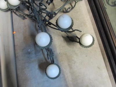 Cast Iron Candle Candelabra