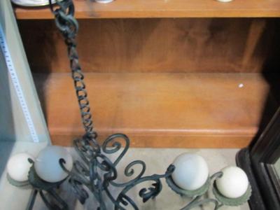 Cast Iron Candle Candelabra