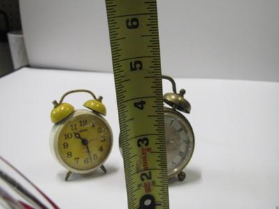 Vintage Linden & Over Ocean West Germany Alarm Clocks
