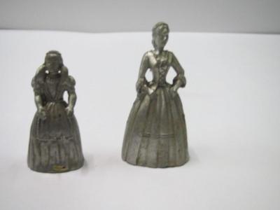 Vintage Metal Figures Clown & Women